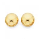 9ct-8mm-Flat-Ball-Studs Sale