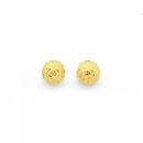 9ct-Gold-Diamond-Cut-Ball-Stud-Earrings Sale