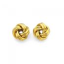 9ct-Double-Knot-Stud-Earrings Sale