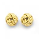 9ct-Gold-Double-Knot-Studs Sale