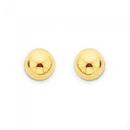 9ct-Gold-Half-Dome-Stud-Earrings Sale