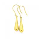 9ct-Gold-Bomber-Drop-Hook-Earrings Sale