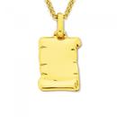 9ct-Gold-Scroll-Pendant Sale