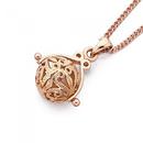 9ct-Rose-Gold-Filigree-Spinning-Ball-Pendant Sale