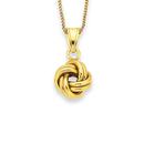 9ct-Gold-Double-Knot-Pendant Sale