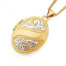 9ct-Gold-Two-Tone-Oval-Locket Sale