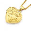 9ct-Gold-Nan-Heart-Locket Sale