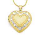 9ct-Gold-Two-Tone-Heart-Locket Sale