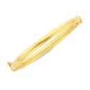 9ct-Gold-4mm-Wide-Oval-Baby-Bangle Sale