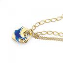 9ct-Gold-Bluebird-Curb-Baby-Bracelet Sale