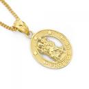 9ct-Gold-St-Christopher-Medal Sale