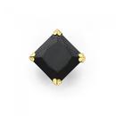 9ct-Gold-BlackGents-Cubic-Zirconia-Single-Stud-Earring Sale