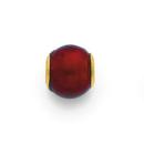 9ct-Gold-Red-Murano-Bead Sale