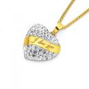 9ct-Gold-Crystal-I-Love-You-Heart-Pendant Sale