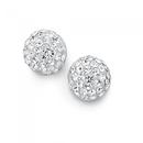 Sterling-Silver-Crystal-Ball-Stud-Earrings Sale