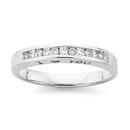 9ct-White-Gold-Diamond-Round-Brilliant-and-Princess-Cut-Band Sale