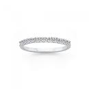 9ct-White-Gold-Diamond-Band Sale