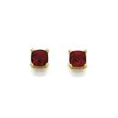 9ct-Gold-Created-Ruby-Studs Sale