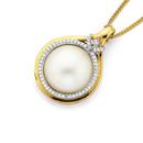 9ct-Gold-Cultured-Mabe-Pearl-and-Diamond-Enhancer-Pendant Sale