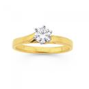 18ct-Gold-Diamond-Solitaire-Engagement-Ring Sale