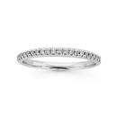 9ct-White-Gold-Diamond-Claw-Set-Anniversary-Ring Sale