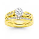 18ct-Gold-Diamond-Bridal-Set Sale