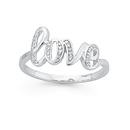 9ct-White-Gold-Diamond-Love-Ring Sale