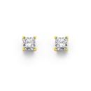 9ct-Gold-Diamond-Studs Sale