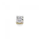 9ct-Gold-Diamond-Stud-Earring Sale