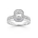 9ct-White-Gold-Diamond-Engagement-Ring Sale