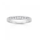 9ct-White-Gold-Diamond-Channel-Set-Band Sale