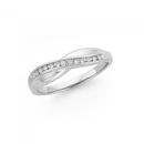 9ct-White-Gold-Diamond-Crossover-Ribbon-Ring Sale