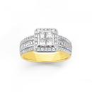 9ct-Gold-Diamond-Ring Sale