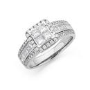 9ct-White-Gold-Diamond-Ring Sale