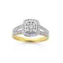 9ct-Gold-Diamond-Ring Sale