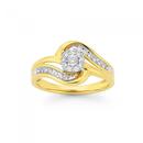 9ct-Gold-Round-Brilliant-Cut-Diamond-Swirl-Ring Sale