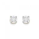 9ct-Gold-Diamond-Stud-Earrings Sale