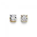 9ct-Gold-Diamond-Stud-Earrings Sale