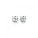 9ct-Gold-Diamond-Stud-Earrings Sale