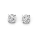 9ct-Gold-Amazing-Look-Diamond-Studs Sale