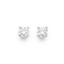 9ct-White-Gold-Diamond-Round-Brilliant-Cut-Stud-Earrings Sale