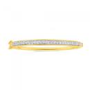 9ct-Gold-60mm-Diamond-Bangle Sale