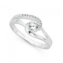 Sterling-Silver-Cubic-Zirconia-Solitaire-Ring Sale