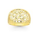 9ct-Gold-Two-Tone-Flower-Vine-Ring Sale