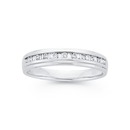 9ct-White-Gold-Diamond-Anniversary-Band Sale