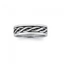 Sterling-Silver-Celtic-Weave-Mens-Ring Sale