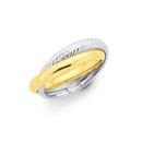 9ct-Two-Tone-Double-Half-Round-Dress-Ring Sale