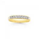 9ct-Gold-Diamond-Anniversary-Band Sale