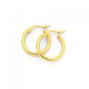 9ct-Gold-2x12mm-Polished-Hoop-Earrings Sale