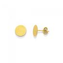 9ct-Disc-Studs Sale